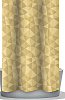 Штора для ванной Bacchetta Diamante бежевый 240*200 см 4800