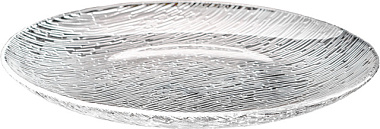 Тарелка Regent Inox Deli Glass сервировочная стеклянная 27 см DSP7003-11**