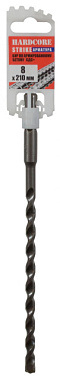 Бур по армир бетону Hardcore Strike SDS-Plus 8*210 мм 130821