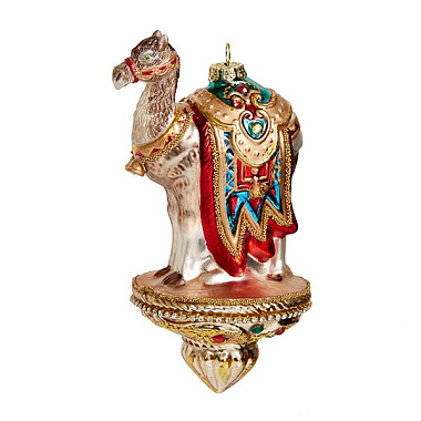 Верблюд Караван Holiday Classics стекло/полистоун 7,5*7,5*14 см 213119