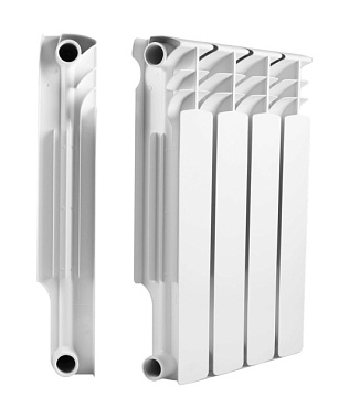Радиатор МеталлСервис Therma Q1 алюминиевый 500/80 4 секции 125 Вт