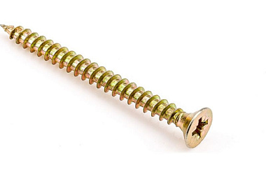 Шуруп Винтаж универсальный желтый 6*50 мм 20 шт