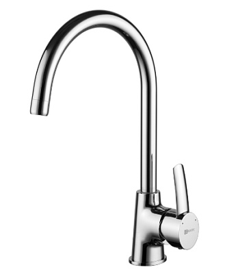 Смеситель Lemark Атлантисс для кухни с высоким поворотным изливом LM3255C