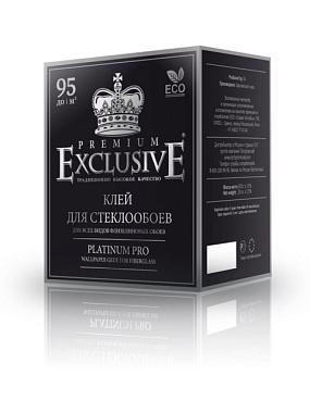 Клей Exclusive для стеклообоев платина Pro 500 г