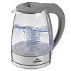 Чайник Добрыня электрический стекло со стальными вставками 1800 Вт 1,7 л DO-1264