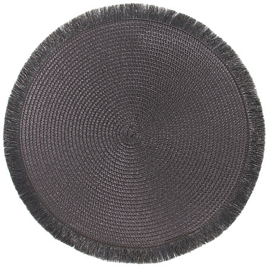 Салфетка-плейсмат сервировочная Nouvelle Daily Casual line коричневая d=38 см min4 9903297-6