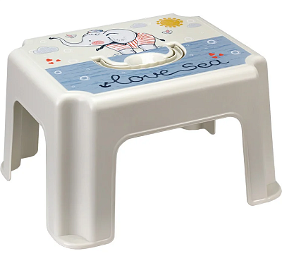 Табурет-подставка Idea Слоник детский с ручкой М 2290