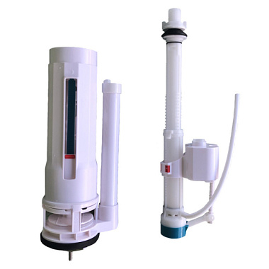 Арматура 2х кноп. нижний подвод воды к Т1027/Т1060 29 см 