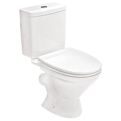 Унитаз Santek Лига косой выпуск дюропласт 1WH301794 