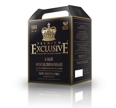 Клей Exclusive для обоев флизелиновый Pro 1000 гр 