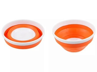 Миска Berossi Compact складная мандарин 1,4 л ИК 22340000