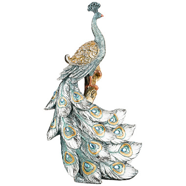 Статуэтка Lefard Махараджи Павлин 16*9*28см 79-156