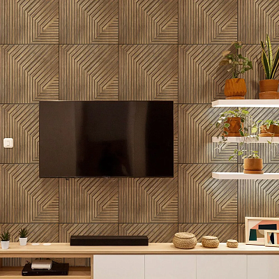 Панель ПВХ Centurion Дуб Медовый 480*480 мм