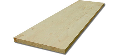 Щит мебельный хвоя сорт АВ 18*300*1200 мм