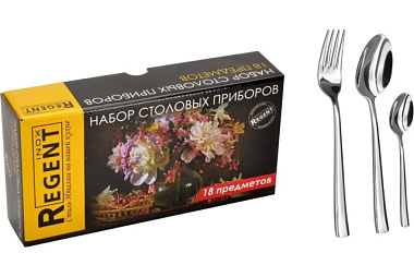 Набор столовых приборов Regent Inox Linea Arcadia 18 предметов 93-CU-AD-18S