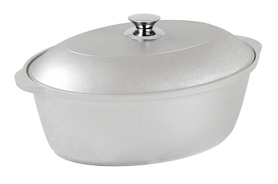 Утятница Kukmara литая алюм крышка 4,0 л у40