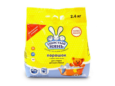 Синтетическое моющее средство Ушастый нянь детский 2,4 кг