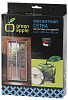 Сетка москитная Green Apple на дверь магнитная магнитный замок 2 шт*210 см*50 см GBN007