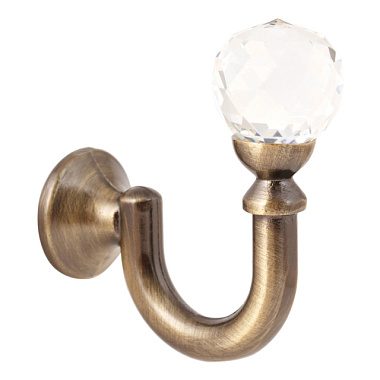 Крючок АС Март Амур металлический стеновой 47 мм Антик