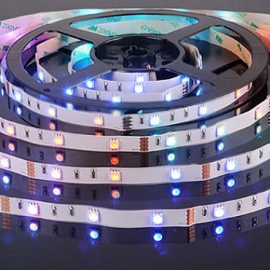 Светодиодная лента Elektrostandard 220V 7,2W 30Led 5050 IP65 мульти 50 м***