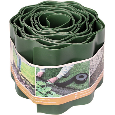 Лента бордюрная гофра хаки 9 м Б-15/9