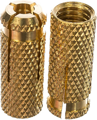 Анкер Tech-Krep забиваемый латунный М10 пакет 10 шт 106747