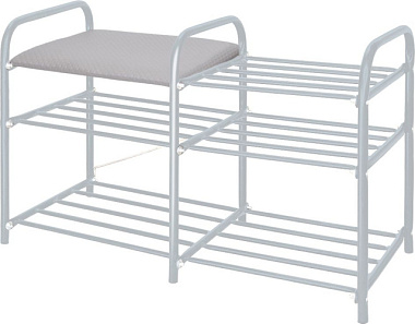 Этажерка Ника Люкс 3 винил 3-х ярусная в ассортименте 500*330*800 мм ЭТЛ3