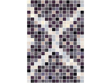 Плитка настенная Керамин Гламур 4 тип 1 27,5*40 см ежевика узор