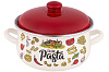 Кастрюля Appetite Pasta Italian эмалированная коническая 2,0 л 1с45я
