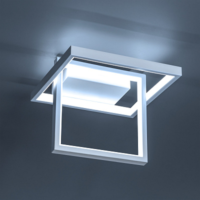 Люстра Ritter Falena потолочная светод. диммир.ДУ белый 3 режима 24Вт 9м² 250*250*215 мм 51621 1***