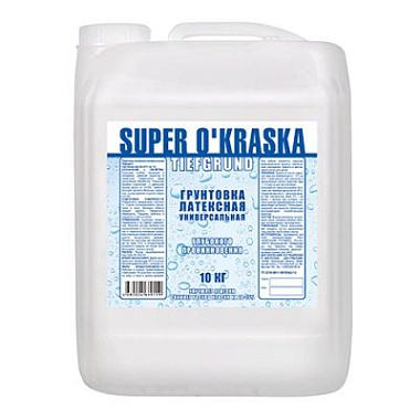 Грунт Super okraska Tiefgrund универсальный 10 кг 0006743