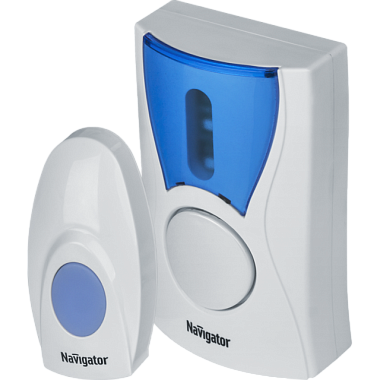 Звонок беспроводной Navigator NDB-A-DC02-1V1-WH 61268