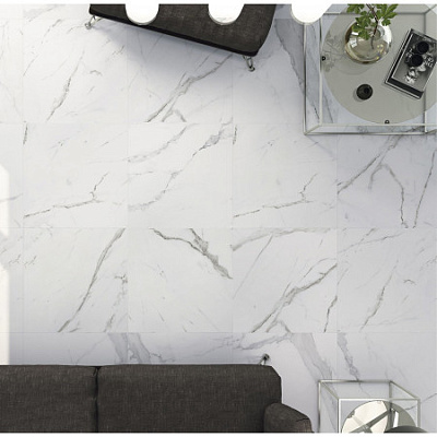 Керамогранит Zerde Calacatta Grey глазур 60*60 см з