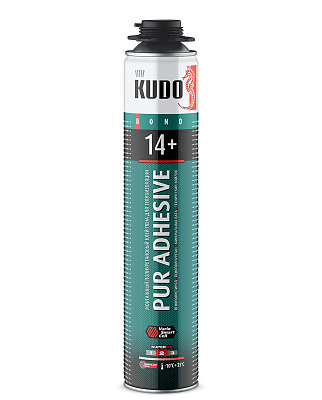 Клей-пена Kudo полиуретановая профессиональная всезонная 14+ APS KUPP10UAPS