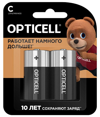 Элемент питания Opticell Basic C/LR14 1.5В 2 шт 5051004 1780900