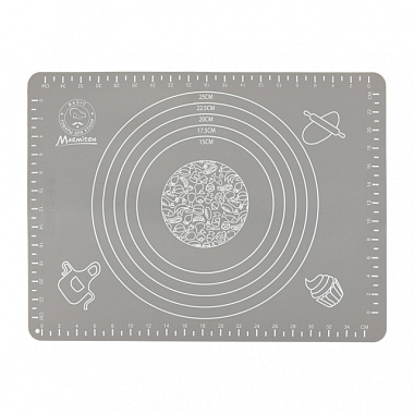 Коврик Marmiton Basic кулинарный силиконовый со шкалой 40*30 см 17408