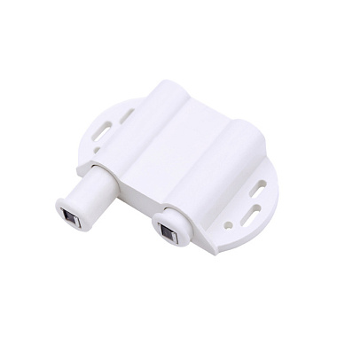 Держатель Lemax магнитный двойной для стеклянного фасада белый 2 шт MD-002 WT