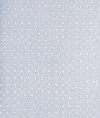 Обои Solo Happy Child Горошек голубой уни винил на флизе 10*1,06 м 37015-6**