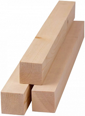 Брус профилированный 1 сорт хвоя 40*40*2000 мм 