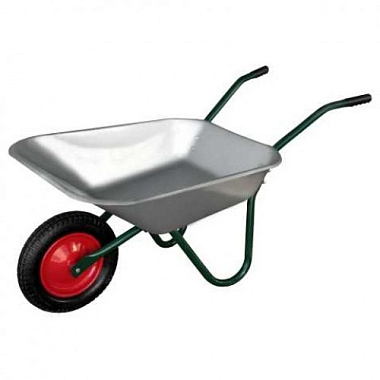 Тачка садовая вместительность 85 л одноколесная 11204