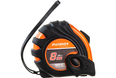 Рулетка Patriot MTP-8 ударопрочный корпус обрезиненная 8 м 350005008**
