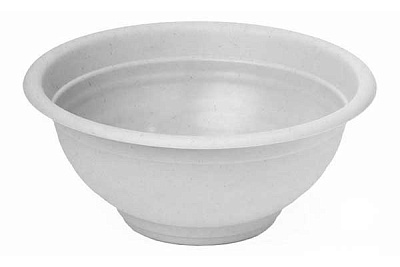 Кашпо-миска М-Пластика Ливия Мраморный D 400 мм М 3194