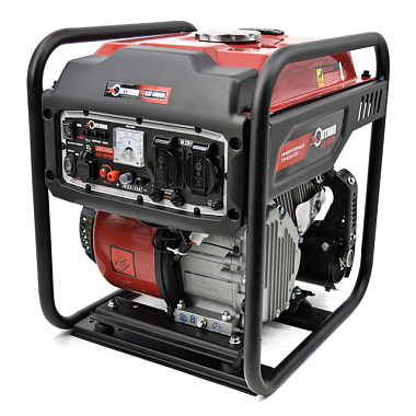 Генератор бензин Оптима БЭГ-6000И инвертор 220В 6,0-6,5кВт 4-х такт бак7литр АИ92 медная обмотка руч