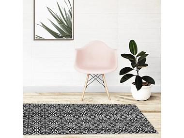 Коврик Вилина напольный рулонный ПВХ Дамаск 0,65*12 м 