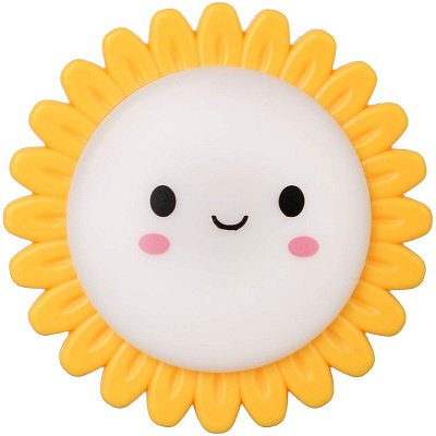 Светильник-ночник Camelion Солнышко NL-179 0.5W 220V пластик выкл 80*80*55 мм 602034