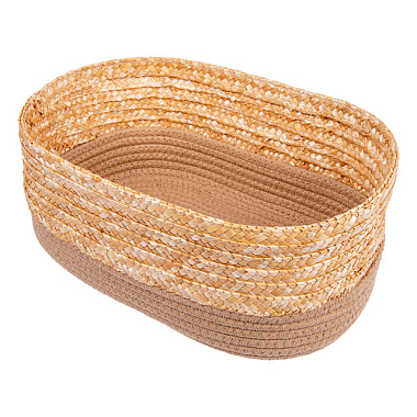 Корзина Natural House Сканди стеллажная какао 330*220*140 мм QR-24L