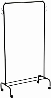 Вешалка гардеробная ЗМИ Радуга 2 черный ВНП 299 ч