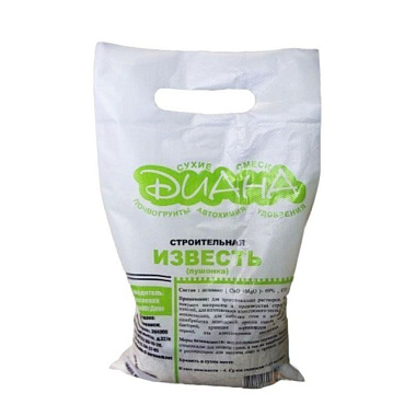 Известь-пушонка Диана 8 кг