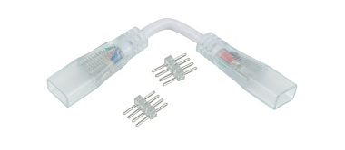 Переходник Elektrostandard для светодиодной ленты угловой RGB 220V 5050***