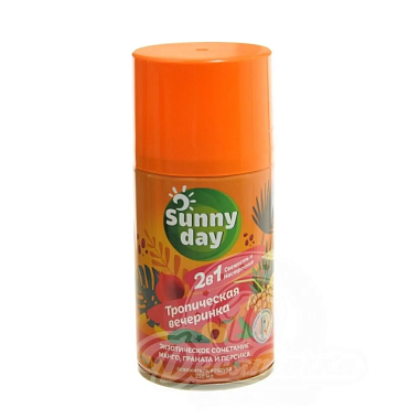 Баллон сменный Sunny Day Тропическая вечеринка для автоматических освежителей 250 см3